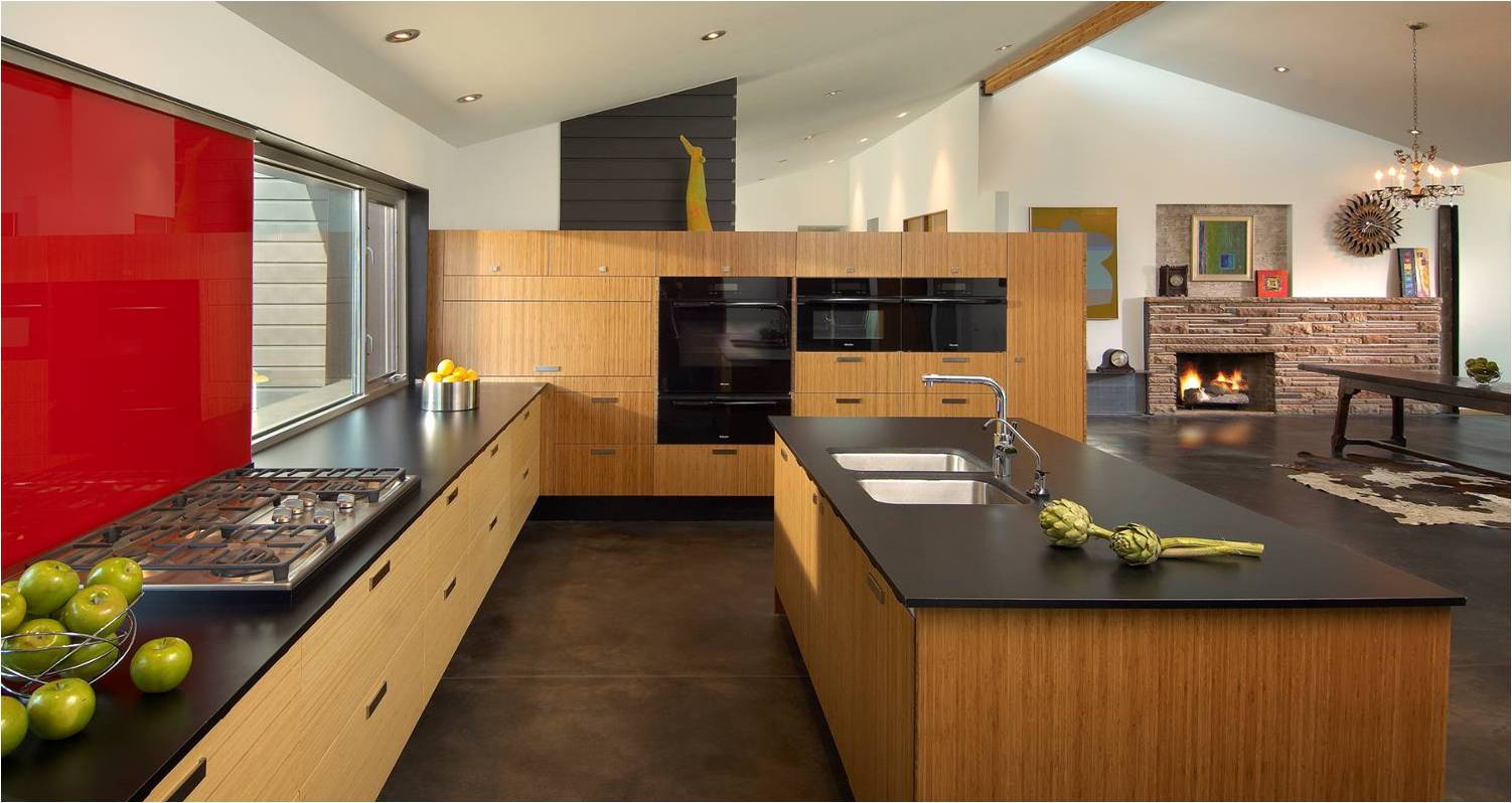Combining Beauty Bamboo Kitchen Cabinets With Exceptional Durability